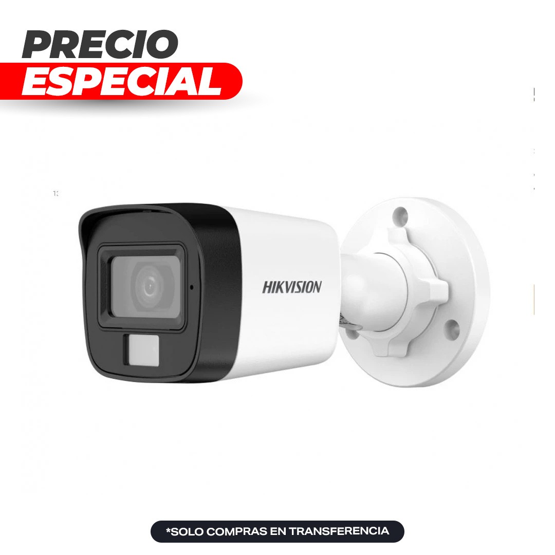 Cámara Bullet TVI 3K Dual Light 2.8mm IR25 DS-2CE16K0T-LPFS Hikvision